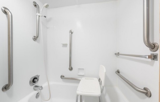 Welcome To Ramada Hotel & Conference Center State College - Accessible Shower